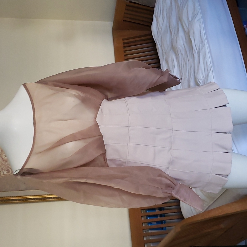 Beige Dress